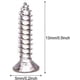 thumbnail image 5 of Gancho para abrigo, 15 piezas de ganchos dobles de metal y ganchos de almacenamiento con tornillos para, 5 of 5