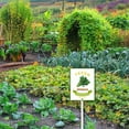 thumbnail image 3 of Spinach Vegetable Garden Signs Metal Yard Sign With Stake Perfect for Herbs, Flowers, Vegetable Garden Decor for Farmhouse Rust Free Aluminum Sign With Stake 7X8.8 Inches, 3 of 5
