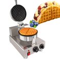thumbnail image 2 of Nonstick Electric Egg Biscuit Roll Machine Electric Egg Roll Ice Cream Cone Maker (Sandwich waffle), 2 of 3