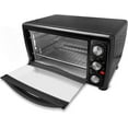 thumbnail image 7 of Aiwa Convection Toaster Oven, Countertop Oven with Bake, Toast, & Broil Functions, 1400W, Black, 7 of 7