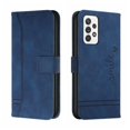 thumbnail image 1 of Funda con tapa estilo vintage para Samsung A52 4G/5G, ranura para múltiples tarjetas, protección total, estilo retro, material PU+TPU, 1 of 5