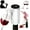 White, variant on KQLULU Smart Automatic Touch Control Alcohol Pourer Beverage Dispenser