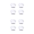 thumbnail image 1 of Minnieouse 4Pcs Kids White Chef Hats Elastic Costume Funny BBQ Kindergarten Hat Children Caps Household Cooking Cake Professional Toy 2piezas, 1 of 6