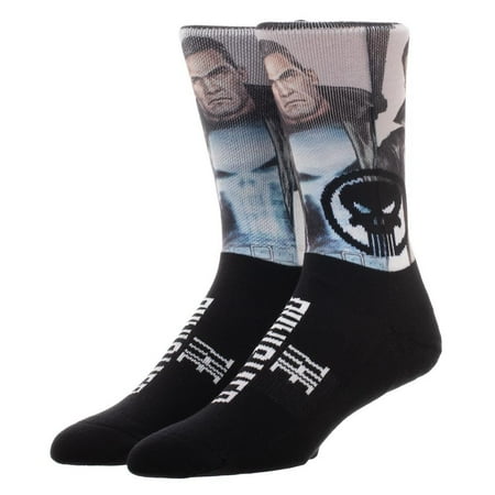 Knit Radar - Crew Sock - Punisher - Sublimated Over Knit New Licensed cq6j30mkn