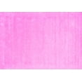 thumbnail image 1 of Ahgly Company Indoor Rectangle Solid Pink Modern Area Rugs, 2' x 5', 1 of 4