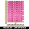 thumbnail image 2 of Please Sign and Return Pencil School Sticker Set - Hot Pink - Matte Finish - 1.5" Small, 2 of 7