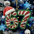 thumbnail image 2 of JLFNYA 67 Christmas Ornament, 67 Ornament for Christmas, 67 Ornaments for Christmas Tree, Xmas Holiday Home Decor, Christmas Tree Decorations, Christmas 67 Wrapping Paper Birthday Gifts, 2 of 7
