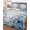Blue, Green, White, variant on Full Size Quilt Bedding Set, Blue Eucalyptus Leaves Reversible Summer Quilt 3 Pieces, Rustic Botanical Vines Wooden Grain Lightweight Bedspreads Coverlets with 2 Pillow Shams for All Seasons