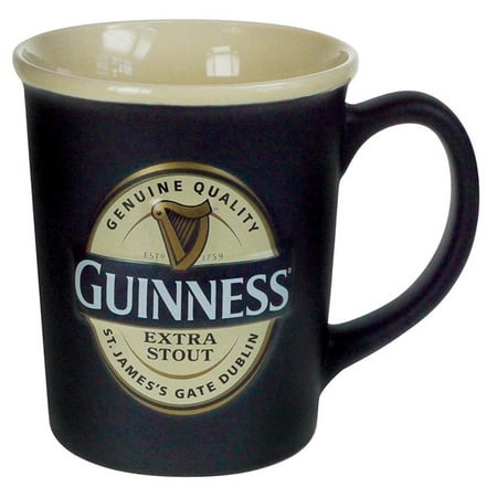 Guinness Large Label Embossed Mug
