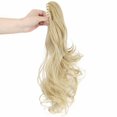 thumbnail image 5 of AynnQueen Ponytail Extension Claw Clip in Pony Tails Hair Extensions Synthetic Wavy Straight Secret Ponytail Hairpiece 18/21 Inch, 5 of 6