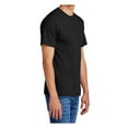 thumbnail image 3 of Mafoose Men's Comfortable Tall Core Blend T-Shirt Jet Black 4X-Large Tall, 3 of 4