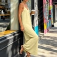 thumbnail image 6 of YTCAMLO Backless Womens Cami Dress Casual Summer Spaghetti Strap Sleeveless Smocked Maxi Dresses Loose Fit Vacation Sundress, 6 of 9