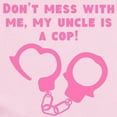 thumbnail image 2 of CafePress - My Uncle Is A Cop Body Suit - Baby Light Bodysuit, Size Newborn - 24 Months, 2 of 4