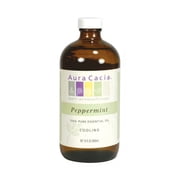 Aura Cacia Peppermint Oil, 16 Oz. Bottle