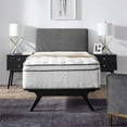 thumbnail image 2 of Allora 14" Twin Quilted Innerspring Mattress in White, 2 of 8