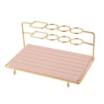 thumbnail image 4 of Soporte de acero inoxidable para cepillos de dientes, soporte para pasta dental, accesorios de baño prácticos para tocador, salas de exposición, maqui Rosa, 4 of 8