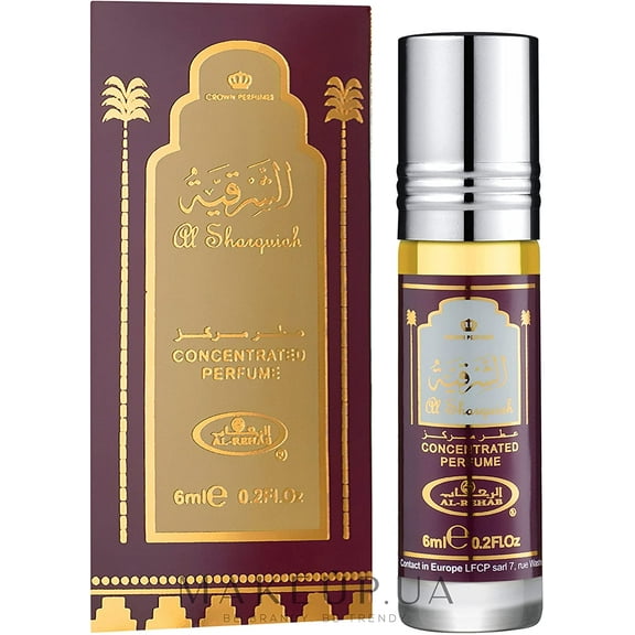 (6-Pack) Al-Rehab Al Sharquiah Roll On Perfume Oil 6 mL