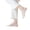 White, variant on Women 2 Pairs Sling Liner Socks Low Cut No Show Half Socks Slingback Invisible Non Slip Heel Liner Toe Topper Sock for Heels Flats Pumps Shoes Comfortable Breathable Footwear, Light Ashy