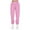 Pink, variant on Women's Solid Color Casual Sports Lace Up Waistline Hoodie Pant Casual Pants Pant Rompers for Women Casual Dress Pants for Women Business Casual Tall Womens Insulated Pants Women Pants Casual Work