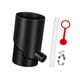 thumbnail image 1 of Desviador de bajante Colector de lluvia para bajantes redondos Desvía el agua hacia la lluvia 8cm, 1 of 9