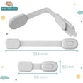 thumbnail image 2 of Kids Heroes Kit de Seguridad para Bebes y Niños con 10 Esquineros Protectores, 10 Protectores de Enchufes y 4 Seguros para Puertas y Cajones, 2 of 9