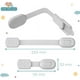 thumbnail image 2 of Kids Heroes Kit de Seguridad para Bebes y Niños con 10 Esquineros Protectores, 10 Protectores de Enchufes y 4 Seguros para Puertas y Cajones, 2 of 9