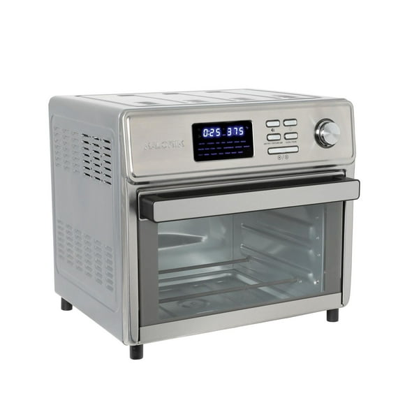 Kalorik MAXX 26QT Air Fryer Oven with 21 Presets, 500F Searing temp and 5 Accessories, Stainless Steel (AFK26SD5SS43)