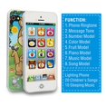 thumbnail image 3 of Music Toy Kids Mobile Phone Children Gift Durable With Light Musical English Machine Touch Screen Educational Toys, 3 of 10