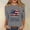 Gray, variant on Women's 250Th Anniversary USA Shirt American Flag Freedom We The People Shirts, Freedom Shirt 3/4 Sleeve American Flag Tshirt Crewneck Pullover Tops Casual Tunic Blouse Fashion Tee Shirt Gray S