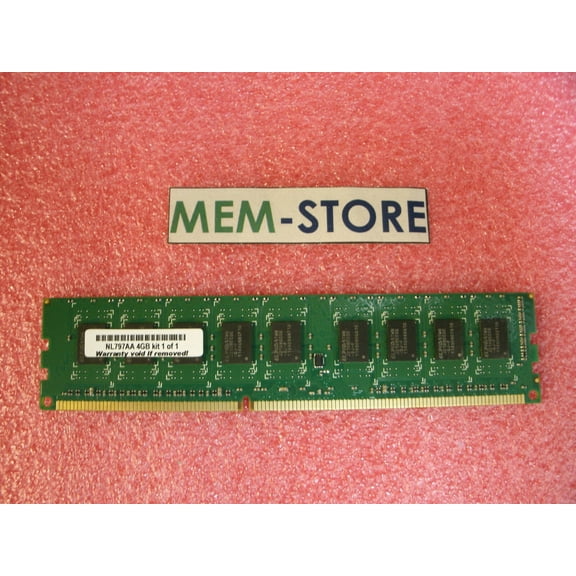 NL797AA 4GB PC3-10600 DDR3 1333Mhz ECC Memory for HP Workstation Z600 Z800 (3rd Party)