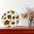 thumbnail image 2 of Animal Cow Print Wall Clock Round Vintage Silent Non Ticking Battery Operated Accurate Arabic Numerals Design Decorative for Home Kitchen Living Room Bedroom 10 Inch, 2 of 5