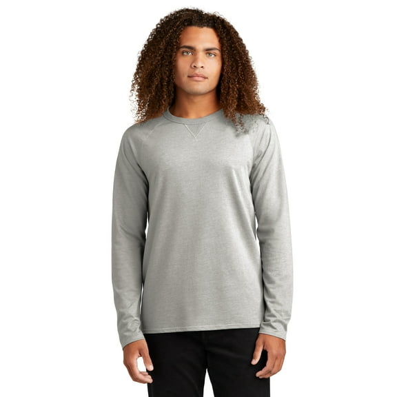 District Men's Featherweight French Terry Long Sleeve Crewneck