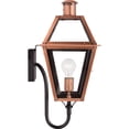 thumbnail image 3 of Rue De Royal 1-Light Aged Copper Outdoor Wall Lantern, 3 of 5