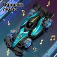 thumbnail image 3 of RC Racing Car, 1:12 4WD Toy Cars Buggy 2.4Ghz High Speed Remote Control Car Drift Car, Sideways Driving, with Watch Control.for Boys & Gift for Kids Blue, 3 of 9
