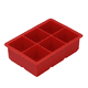 thumbnail image 1 of Molde cuadrado para cubitos de hielo, seis rejillas con tapa, rojo Adepaton CPB-US-CJZ200-7, 1 of 5