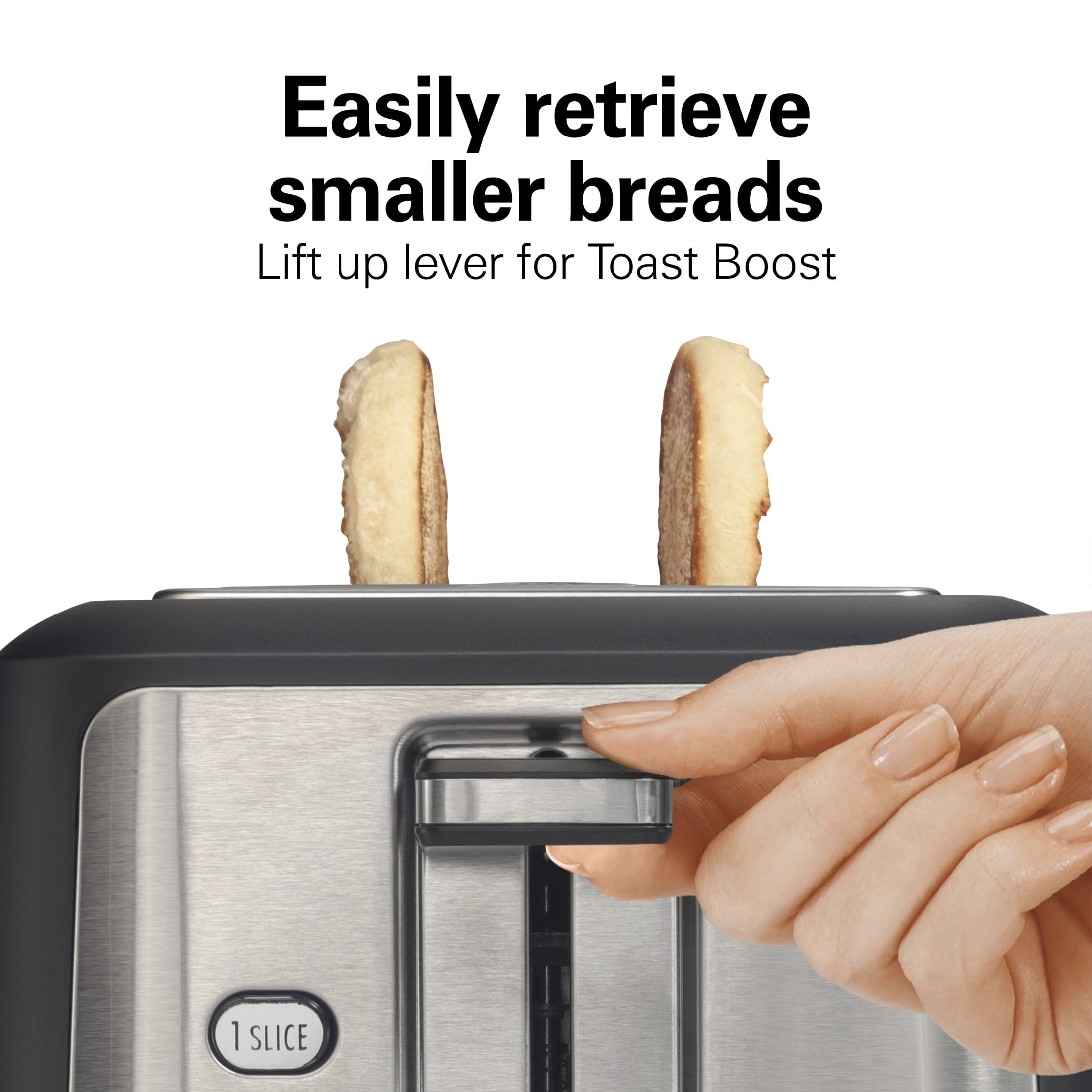 Hamilton Beach Gourmet 2 Slice Toaster, Extra Long & Wide Slots