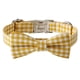 thumbnail image 1 of Collar de perro de cola pequeña con lazo, cómoda pajarita para perro, collar de perro con pajarita, collar de perro ajustable, 1 of 5