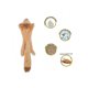 thumbnail image 1 of Cute Plush Toys Squeak Pet Animal Plush Toy Cat Chew Squeaky Whistling Involved Cat Toy, 1 of 4