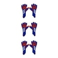 thumbnail image 1 of Destyer Comfortable To Wear Soccer Goalkeeper Gloves Grip And Protection Breathable Blue Orange 3Set, 1 of 6