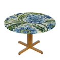 thumbnail image 3 of HAOXIT  Round Tablecloth ,Round Table Cover for Dining Room Kitchen Decor 42-46, 3 of 8