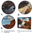 thumbnail image 3 of Designart "Melodic Canyons I" Landscapes Canvas Wall Art, 3 of 5