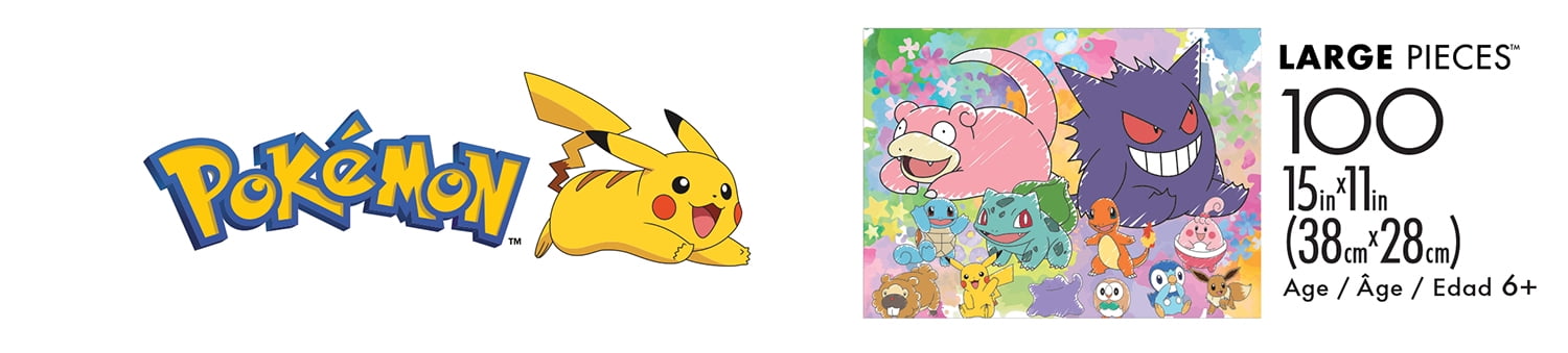 Buffalo Games Pokemon 100-Piece 15 x 11-inch Interlocking Jigsaw Puzzle for Children Ages 6+