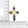 thumbnail image 4 of Hot Selling Women Hip-hop Punk Style Zircon Cross Virgin Mary 14K Yellow Gold Pendant Necklace Fashion Sweater Chain Personalized Jewelry, 4 of 6