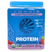 Sunwarrior Warrior Blend Plant-Based Protein, Berry, 15 servings