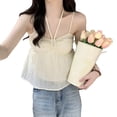 thumbnail image 3 of Blusa Suelta Con Tirantes En El Dobladillo,Top Con Tirantes, Blusa Suelta Y Casual Con Tirantes, Top Sin Mangas Fruncido Para Mujer, Diseñado Con Precisión, 3 of 13