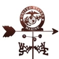 thumbnail image 1 of Transemion Stainless Steel Weather Vane Retro Farm Scene Garden Stake Weathervane Professional Measuring Tools  No.5, 1 of 7