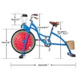 thumbnail image 5 of Blender Bike for Fitness, Smoothie Bike Juicer with Pedal, Stationary Bicycle for Party, Carnival, Camping, Indoor & Outdoor Use, Blue, 5 of 9