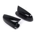 thumbnail image 5 of BIBABLYKE Side Glass Housing For 1998-2004 Golf Mk4 Side Rearviews Glass Cover Trim 3B0857537B,3B0857538B Decorations, 5 of 7