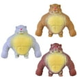 thumbnail image 2 of Tiger Shape Stress Relief Fidget Toy Simulation Pinch Music Decompression Flour Vent Portable Durable Material Safe For Kids Anxiety Boredom Sensory Play Tactile Experience, 2 of 9