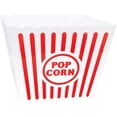 thumbnail image 2 of Large Plastic Popcorn Container Bucket Reusable Movie Theater 8.75 x 7.25 Inch, 2 of 2